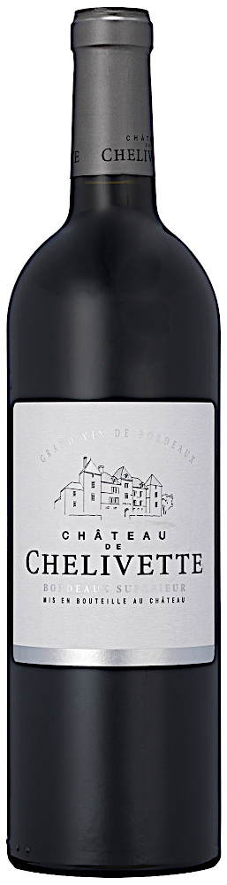 image of Château de Chelivette Bordeaux Supérieur 2016, 75 cl