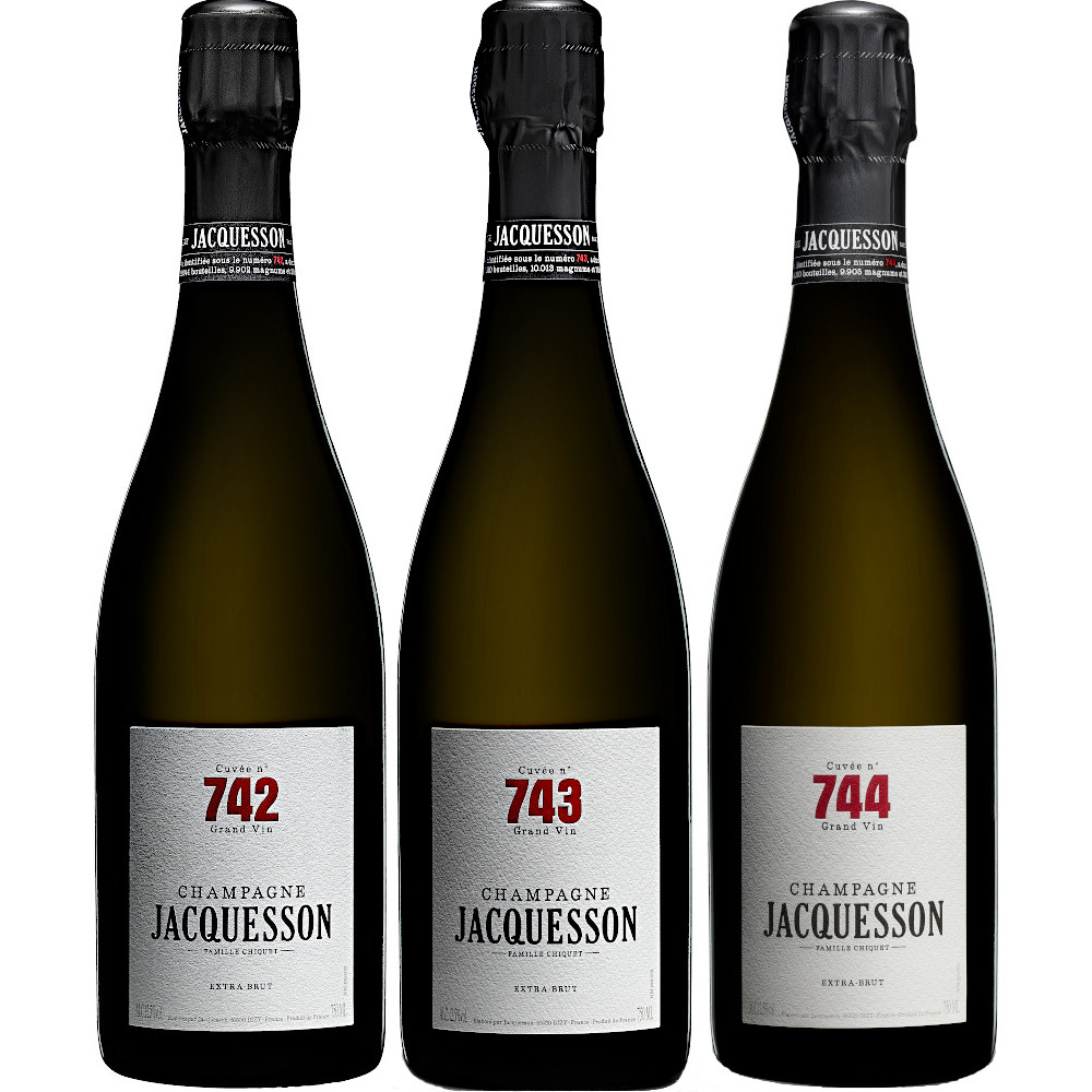 image of Blandlåda - Champagne Jacquesson 742, 743 & 744 Magnum