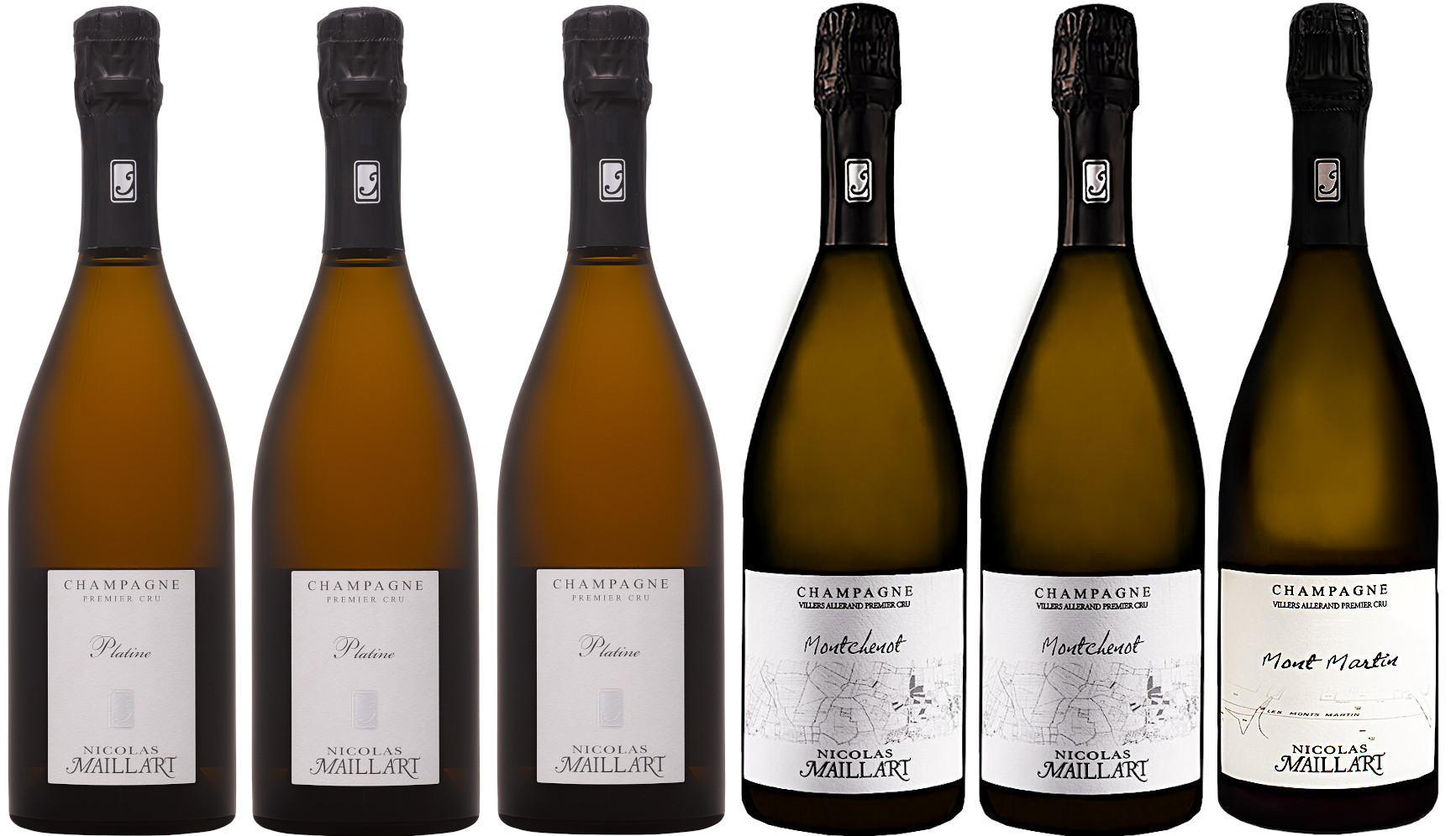 image of Blandlåda - Champagne Nicolas Maillart 3+2+1