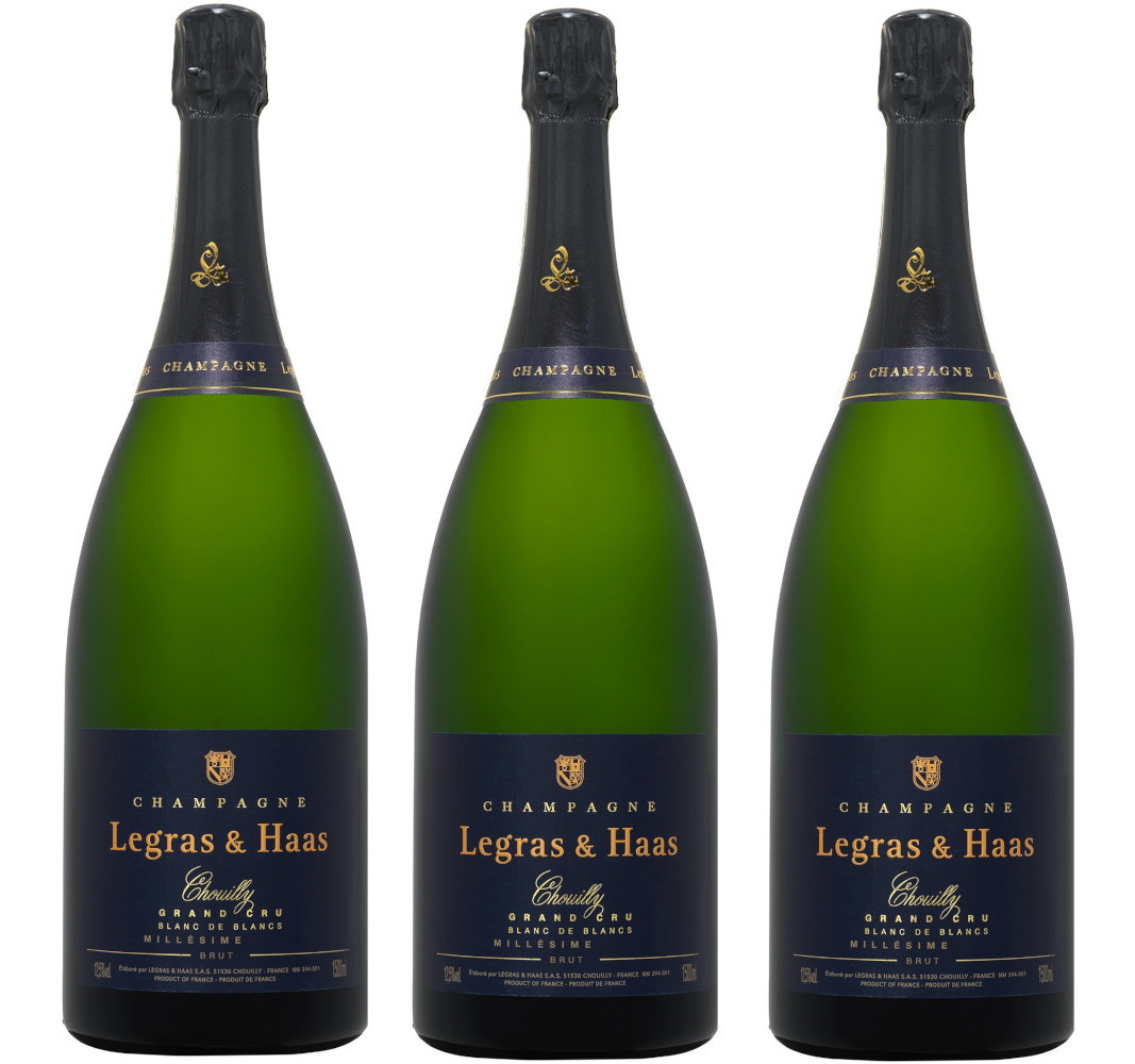 image of Blandlåda - Champagne Legras & Haas 11, 14, 15 Magnum