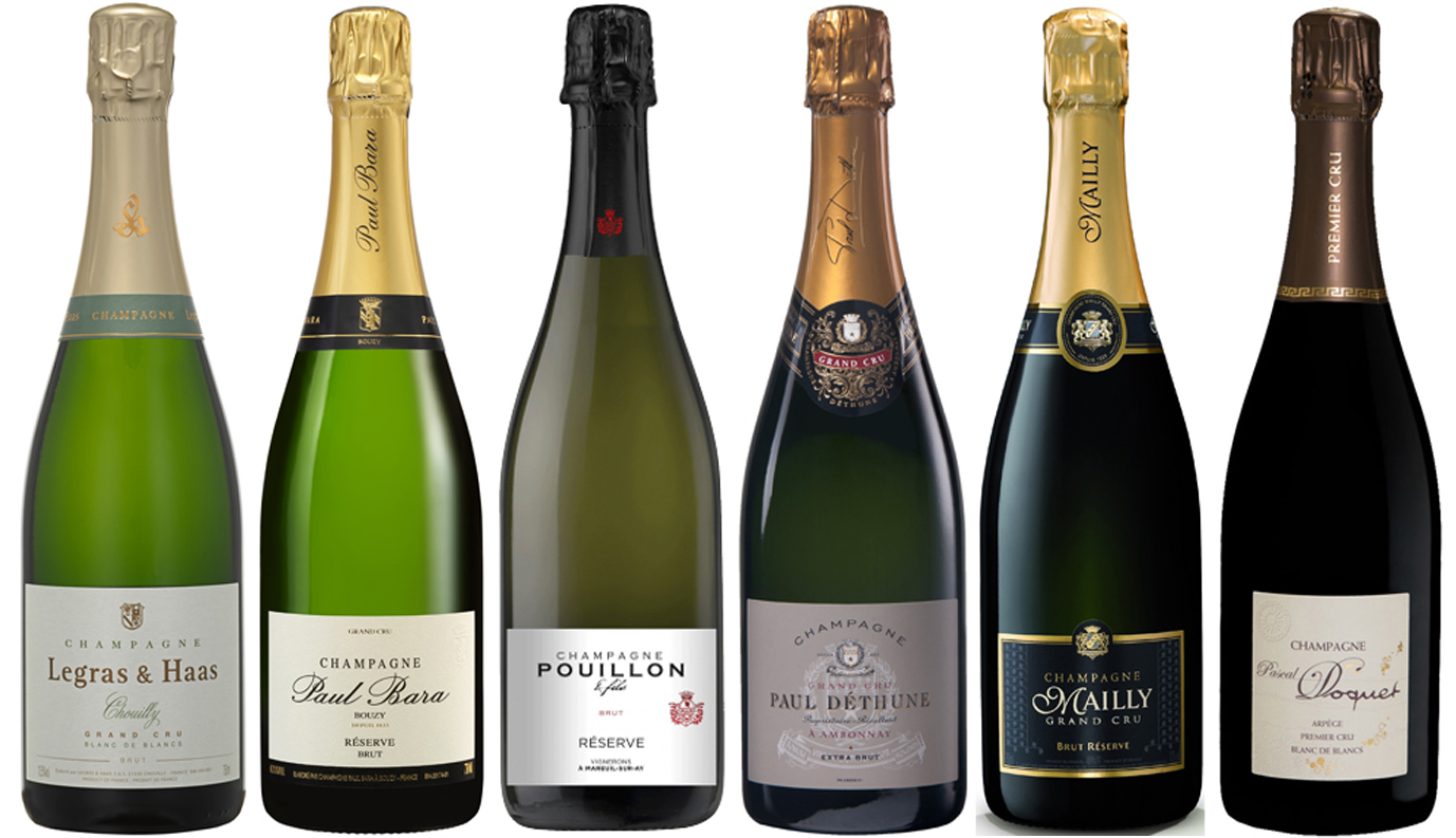 image of Franska Vinlistans Champagner - sex kvalitetsproducenter!