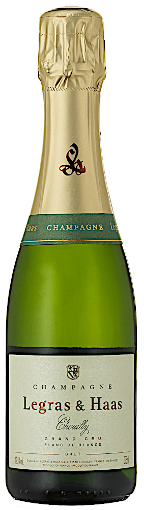 image of Champagne Legras & Haas Blanc de Blancs Grand Cru, ½ flaska NV