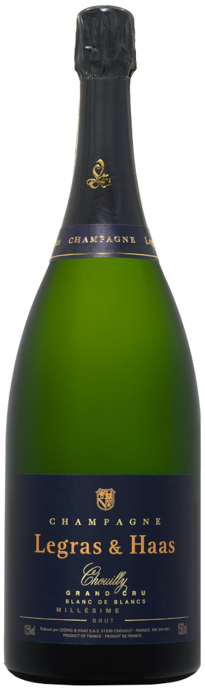 image of Champagne Legras & Haas Blanc de Blancs Grand Cru, magnum 2011