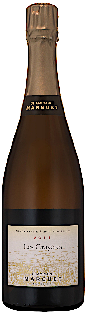 image of Champagne Marguet Les Crayères Grand Cru Extra Brut 2011, 75 cl