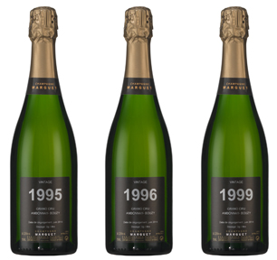 image of Champagne Marguet Père & Fils Special Collection Extra Brut 1995/96/99