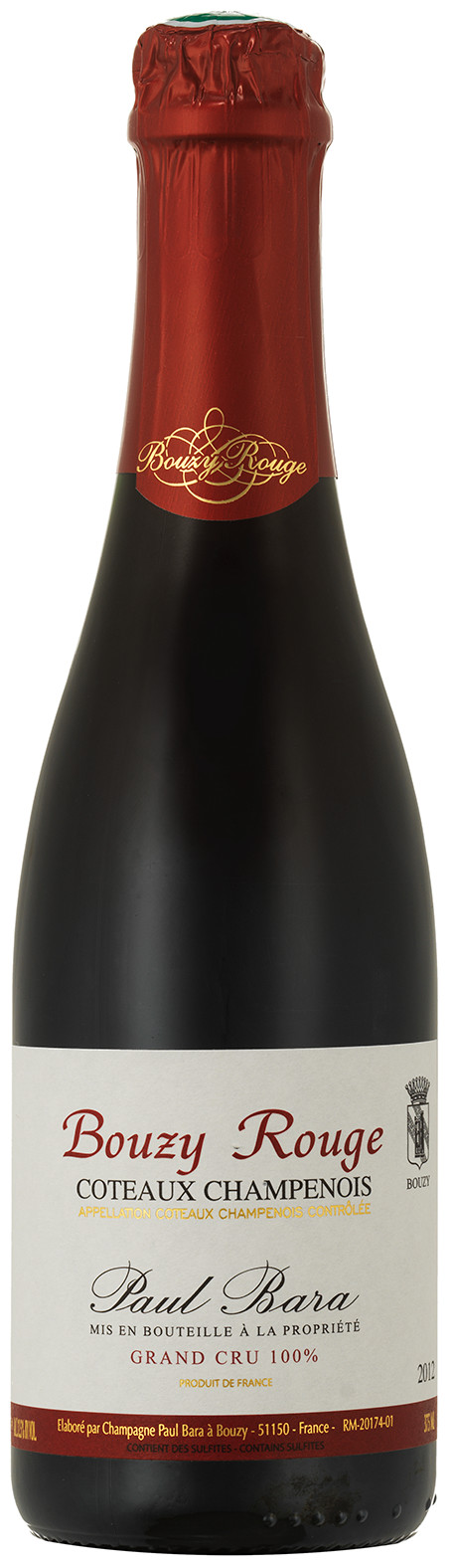 image of Champagne Paul Bara Bouzy Rouge Grand Cru ½ flaska 2012