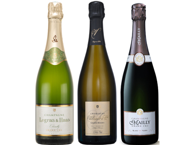 image of Franska Vinlistans Champagner 3-pack....